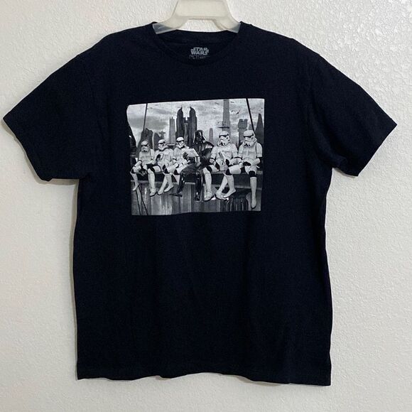 STAR WARS Black T Shirt Size XL - Picture 1 of 3